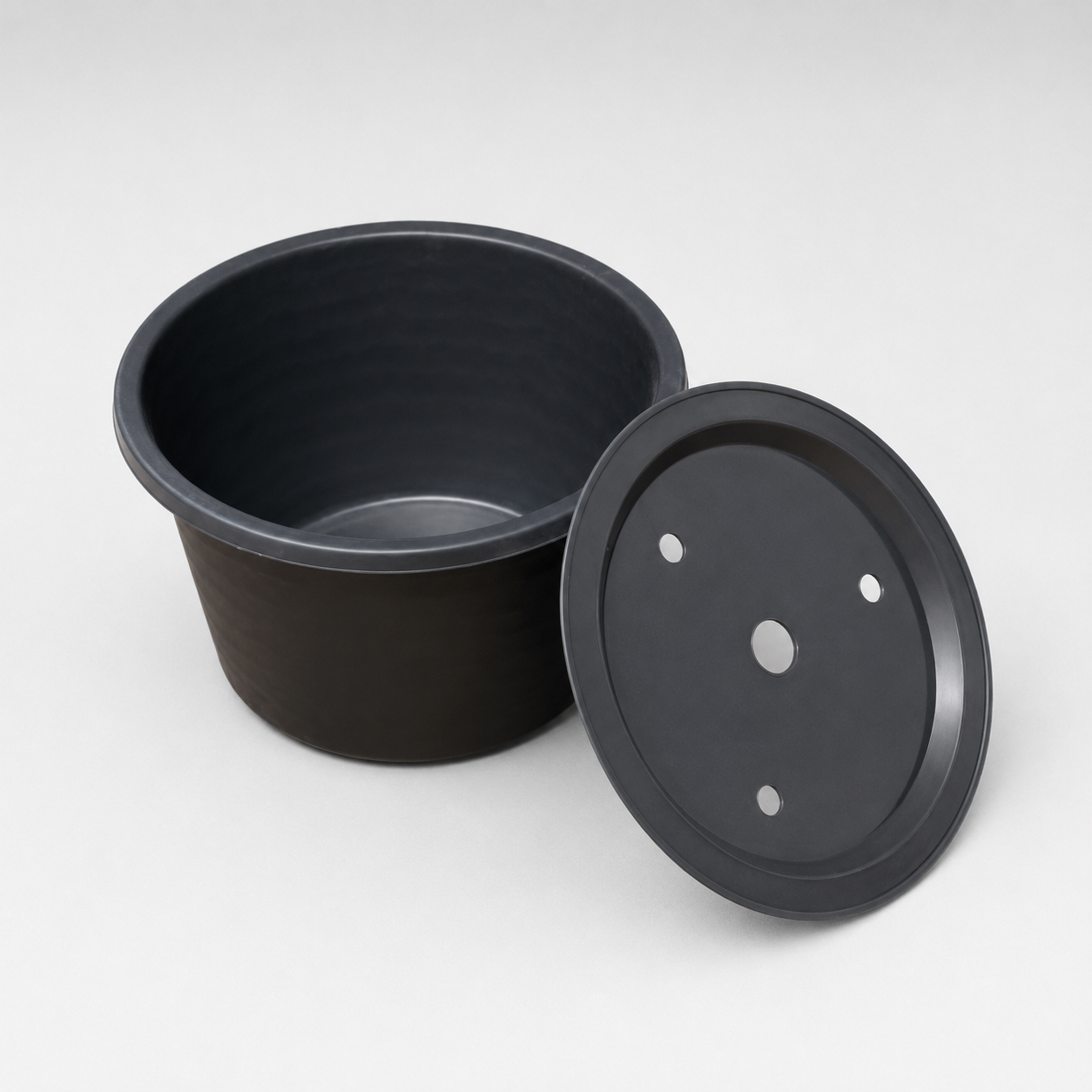GFK Rundbecken & GFK Deckel1 Stück