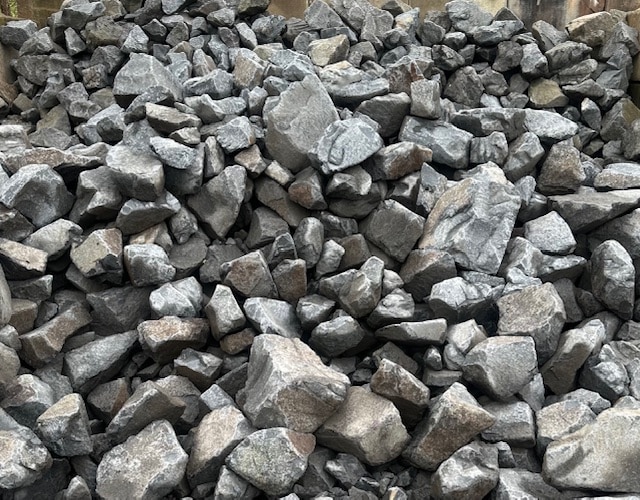 Basalt grau Klasse 3Lose Ware individuelle Menge eingeben