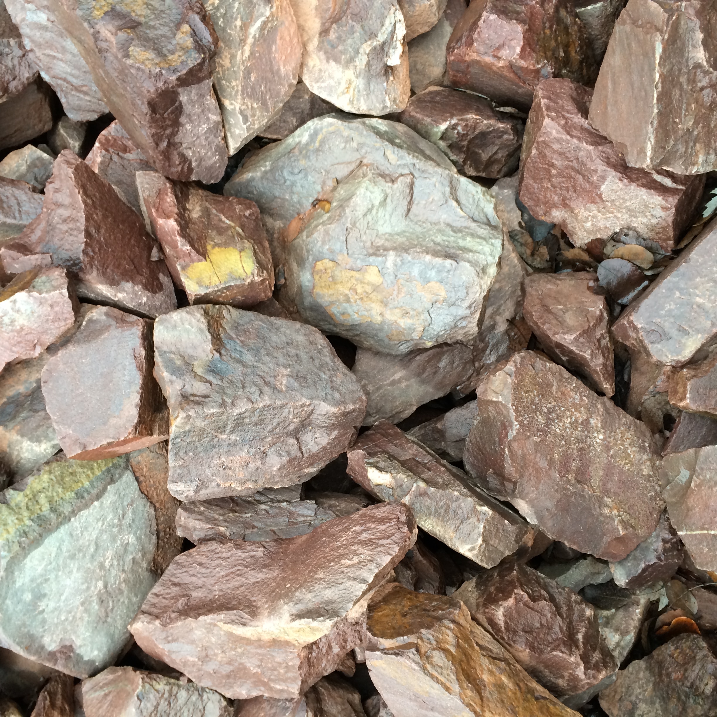 Basalt rot Klasse 3Lose Ware individuelle Menge eingeben