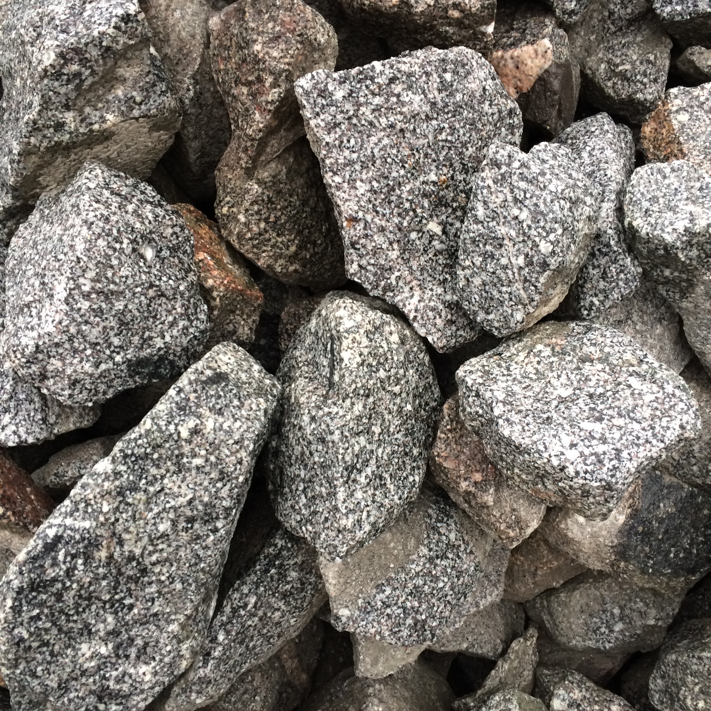 Granit grau Klasse 3Lose Ware individuelle Menge eingeben